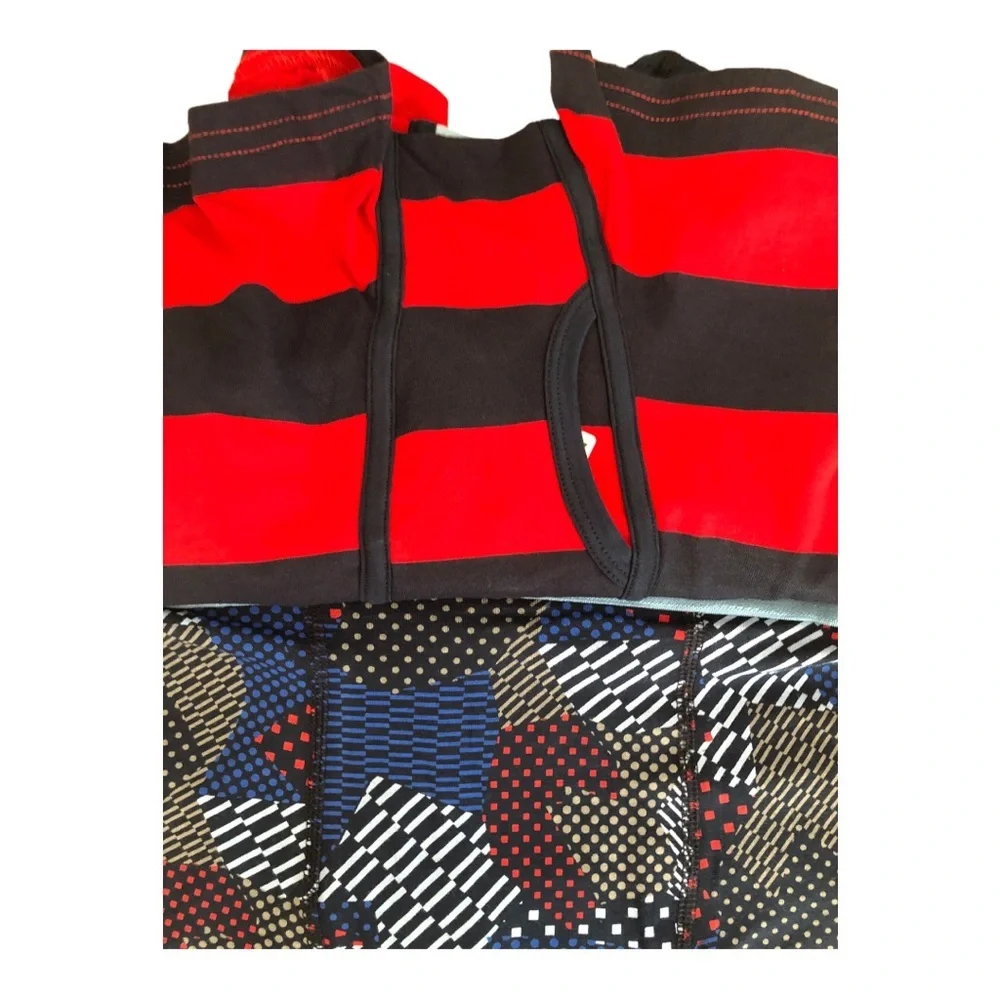 3pack Red & blue mix boys cotton elastic waistband Boxer Briefs size small (6-7)